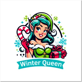 Winter Queen - Enchanting Holidays with the Magic of Winter Posters and Art